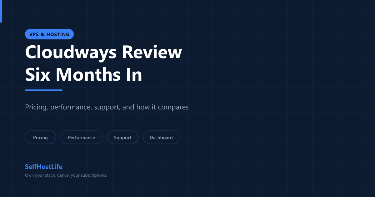 Cloudways review 2026 — managed cloud hosting platform